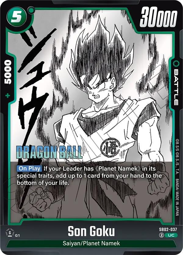 Image for Son Goku - SB02-037 - Dragon Ball Super: Fusion World