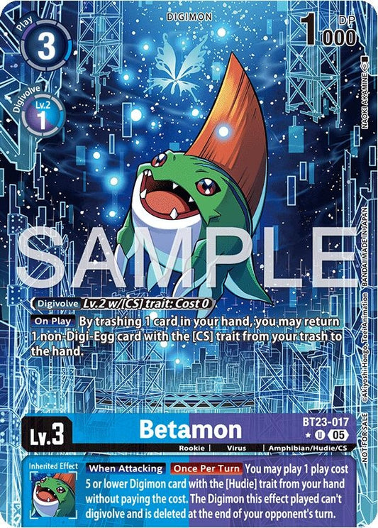 Image for Betamon (Hacker's Slumber Box Promotion Pack) - Digimon Card Game