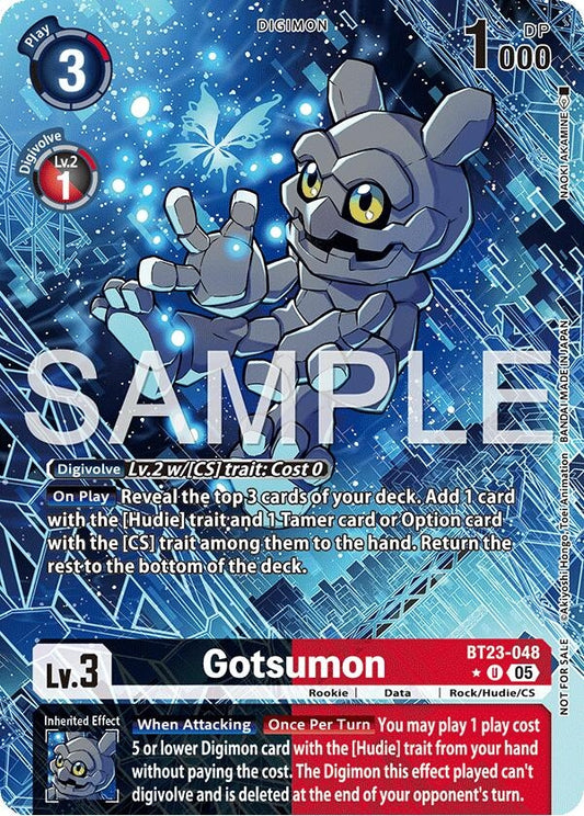 Image for Gotsumon (Hacker's Slumber Box Promotion Pack) - Digimon Card Game