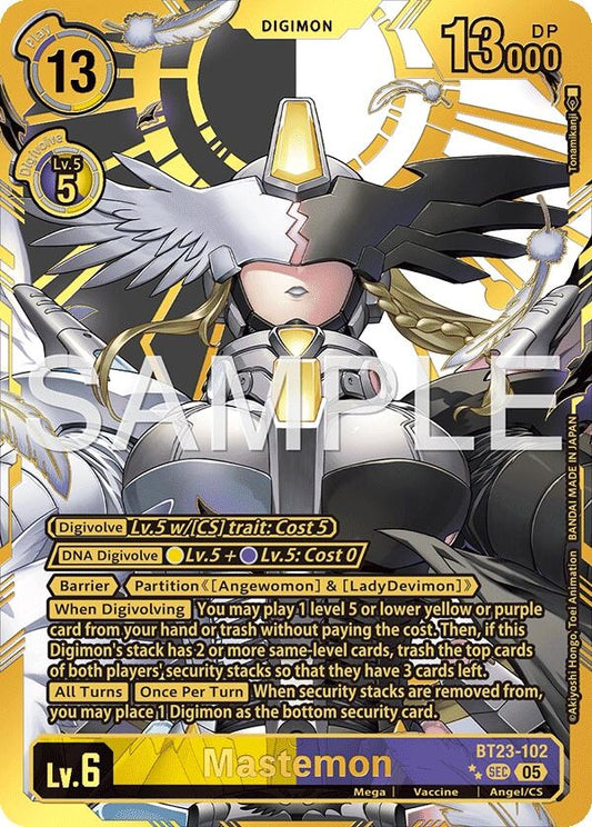 Image for Mastemon (Rare Pull) - Digimon Card Game