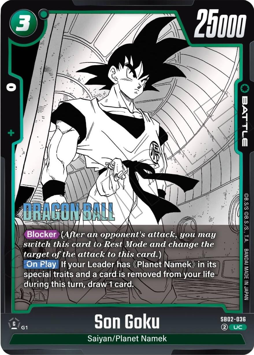 Image for Son Goku - SB02-036 - Dragon Ball Super: Fusion World