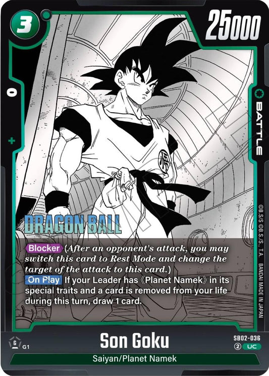 Image for Son Goku - SB02-036 - Dragon Ball Super: Fusion World