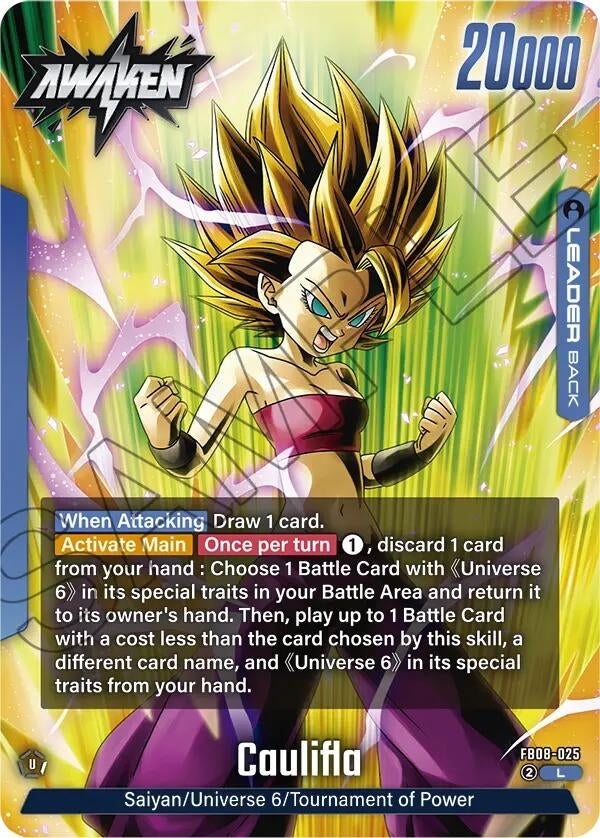 Image for Caulifla - FB08-025 - Dragon Ball Super: Fusion World