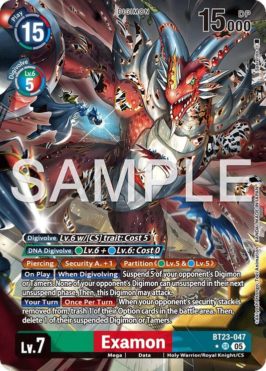 Image for Examon (Alternate Art) - Digimon Card Game