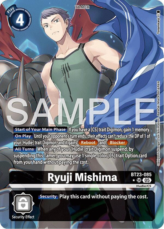 Image for Ryuji Mishima (Alternate Art) - Digimon Card Game