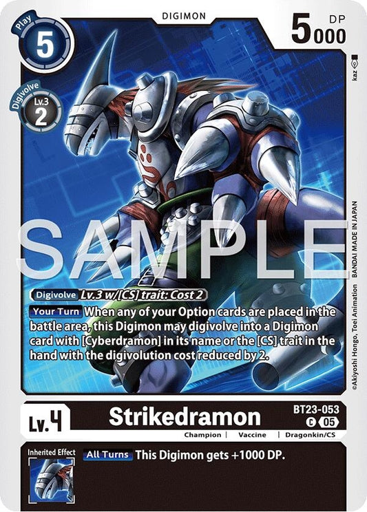 Image for Strikedramon - Digimon Card Game