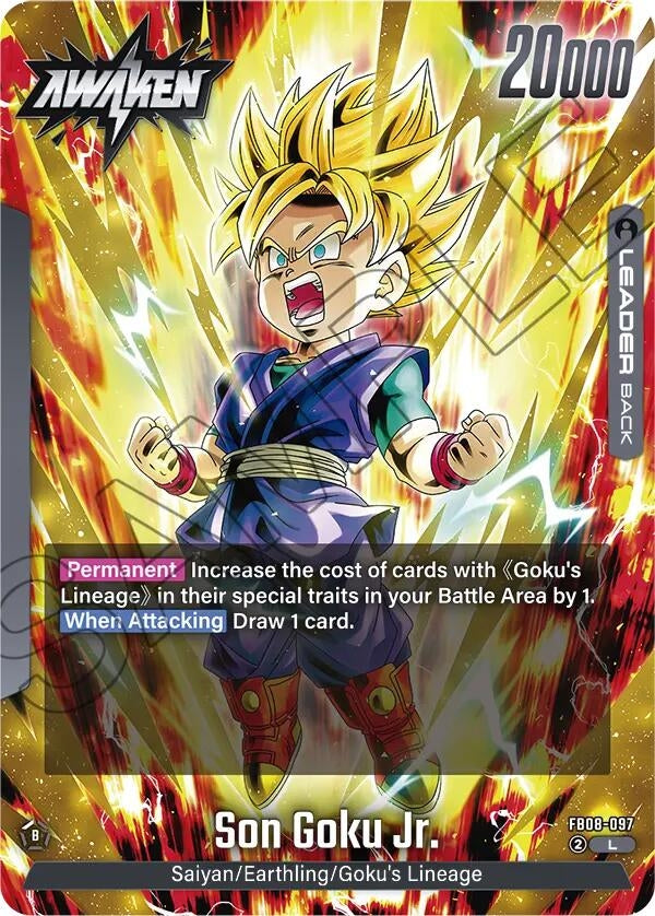 Image for Son Goku Jr. - FB08-097 - Dragon Ball Super: Fusion World