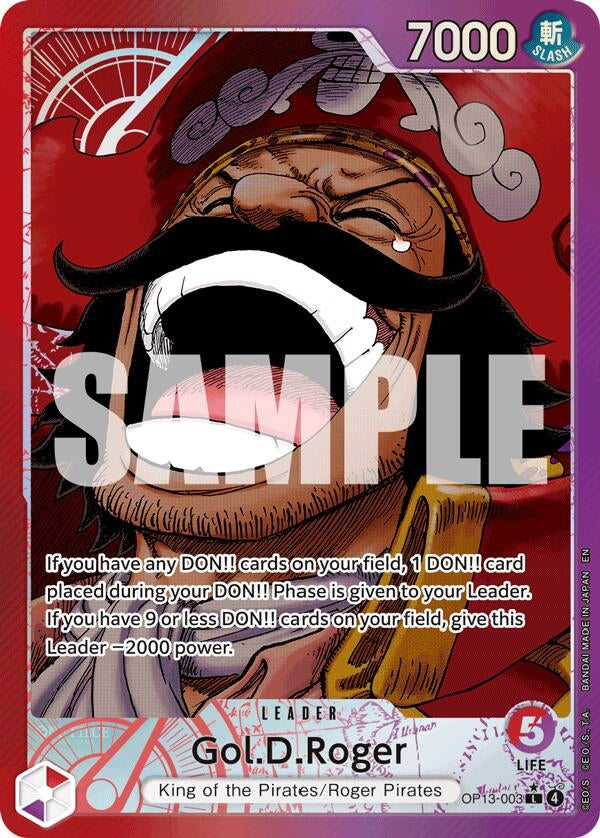 Image for Gol.D.Roger (003) (Alternate Art) - One Piece Card Game