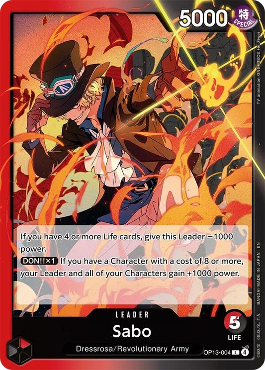Image for Sabo (004) - One Piece Card Game