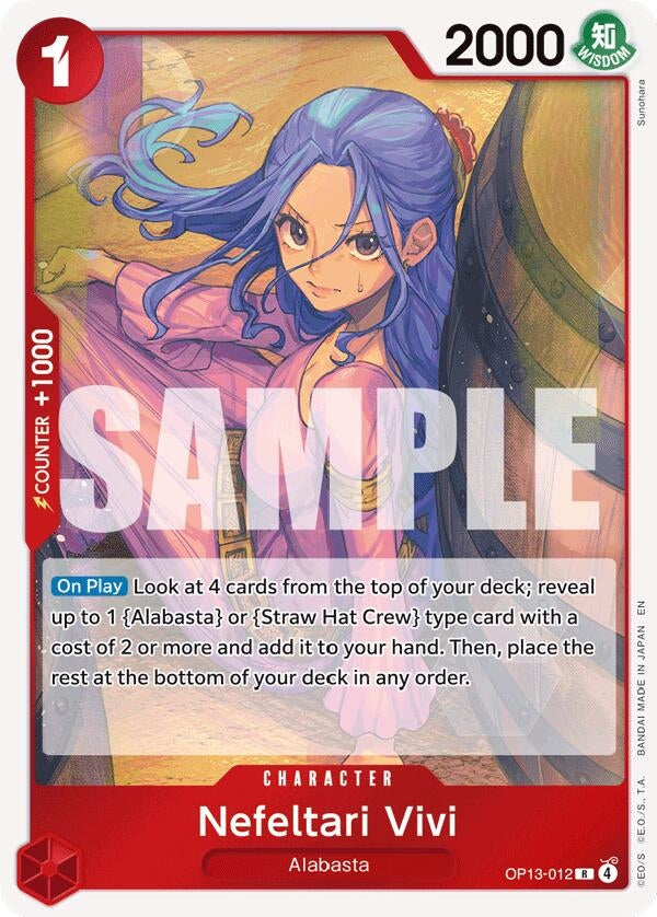 Image for Nefeltari Vivi - One Piece Card Game