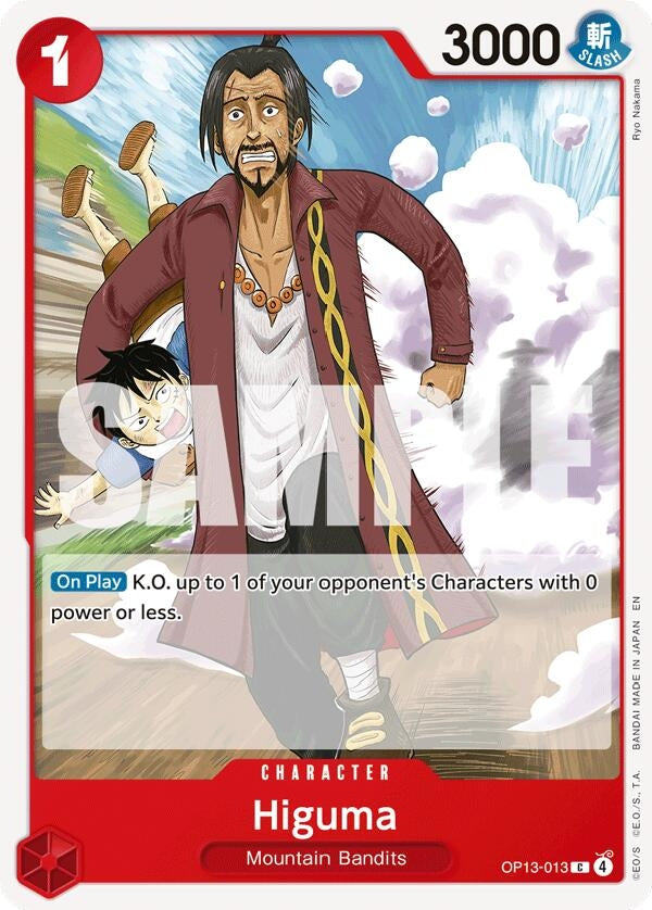 Image for Higuma - One Piece Card Game