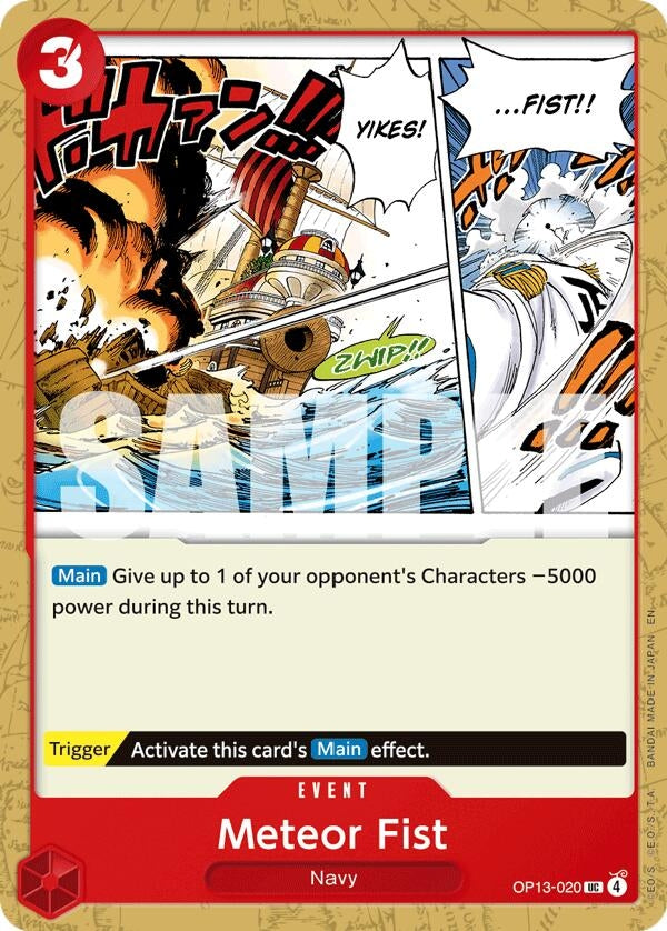 Image for Meteor Fist - One Piece Card Game