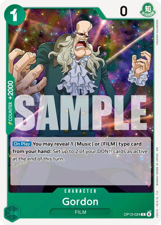 Image for Gordon - One Piece Card Game