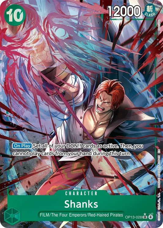 Image for Shanks (028) (Alternate Art) - One Piece Card Game