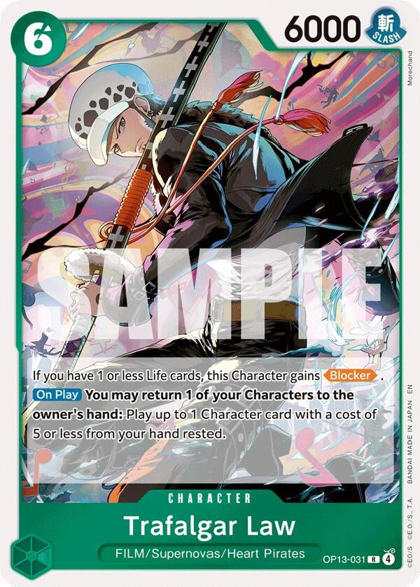 Image for Trafalgar Law - One Piece Card Game