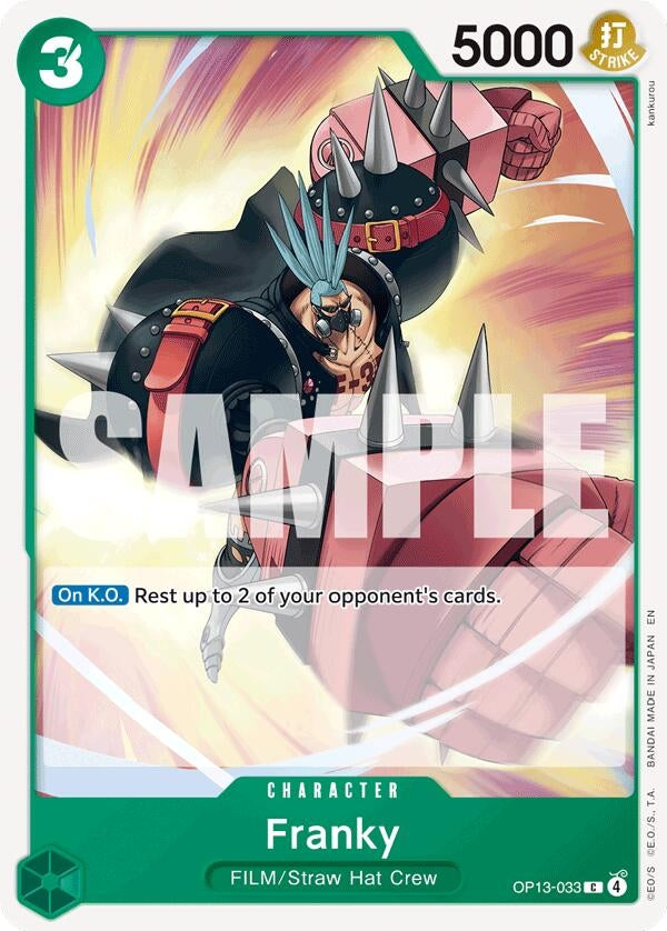 Image for Franky - One Piece Card Game