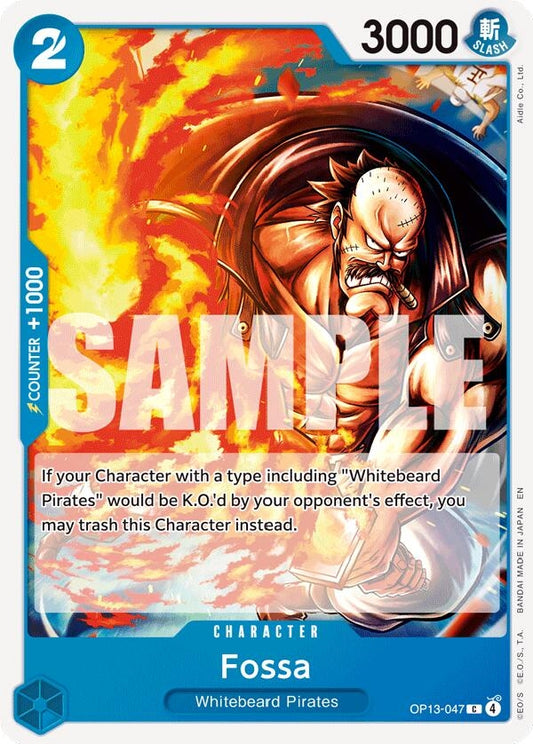 Image for Fossa - One Piece Card Game