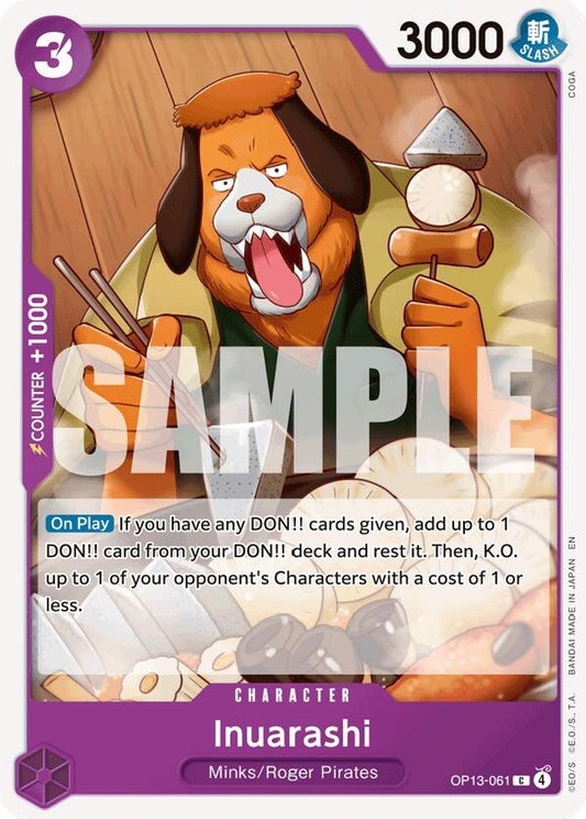 Image for Inuarashi - One Piece Card Game