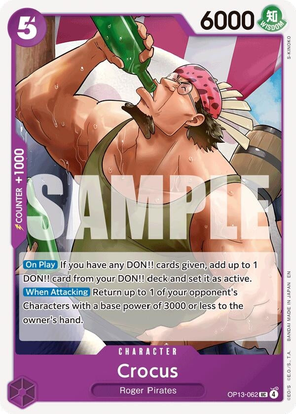Image for Crocus - One Piece Card Game