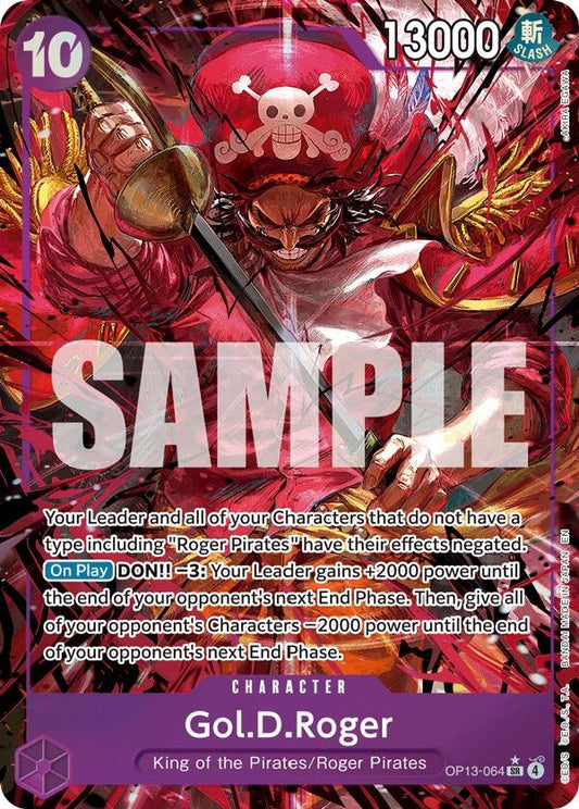 Image for Gol.D.Roger (064) (Alternate Art) - One Piece Card Game