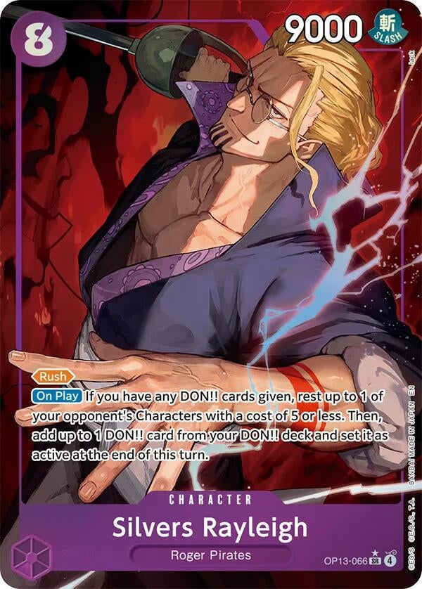 Image for Silvers Rayleigh (Alternate Art) - One Piece Card Game