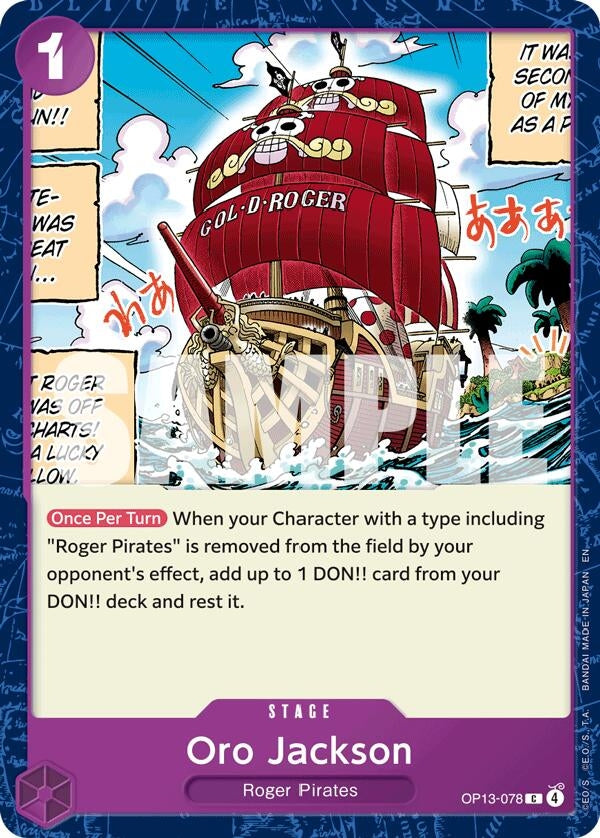 Image for Oro Jackson - One Piece Card Game