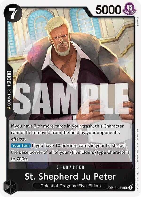 Image for St. Shepherd Ju Peter - One Piece Card Game