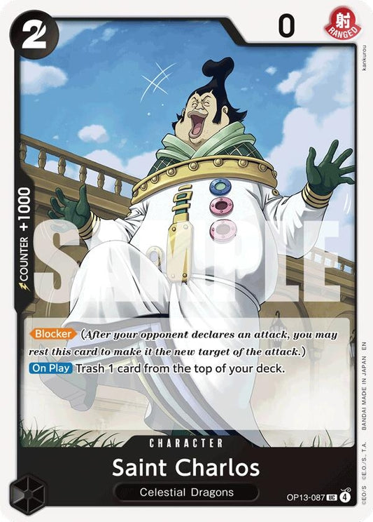 Image for Saint Charlos - One Piece Card Game