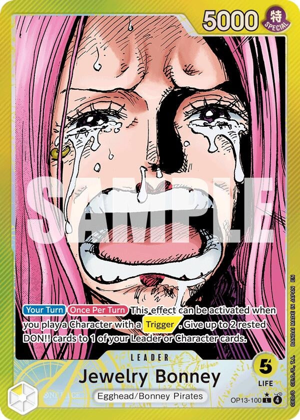 Image for Jewelry Bonney (100) (Alternate Art) - One Piece Card Game