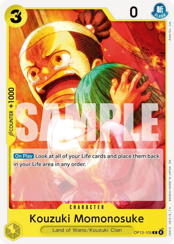 Image for Kouzuki Momonosuke - One Piece Card Game