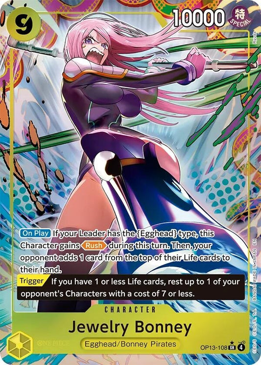 Image for Jewelry Bonney (108) (Alternate Art) - One Piece Card Game