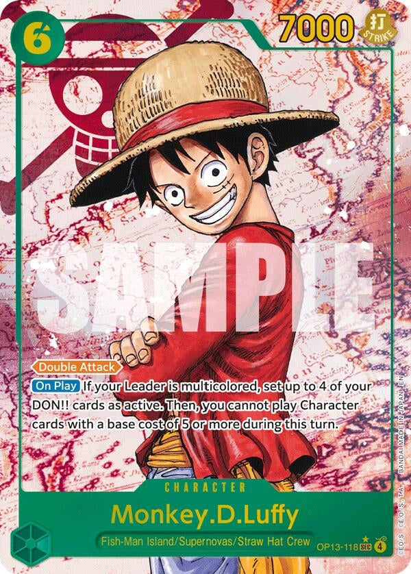 Image for Monkey.D.Luffy (118) (Parallel) - One Piece Card Game