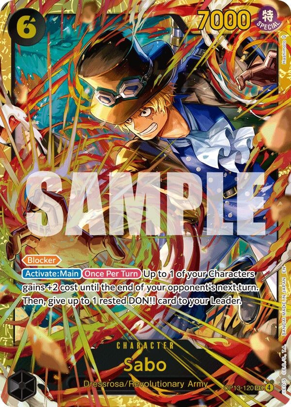 Image for Sabo (120) (SP) - One Piece Card Game