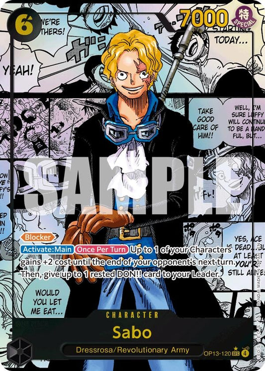Image for Sabo (120) (Super Alternate Art) - One Piece Card Game