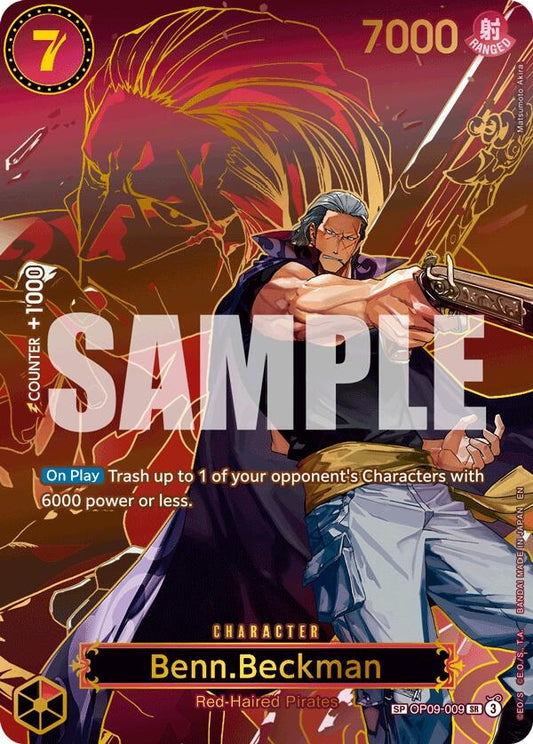 Image for Benn.Beckman (SP) - One Piece Card Game