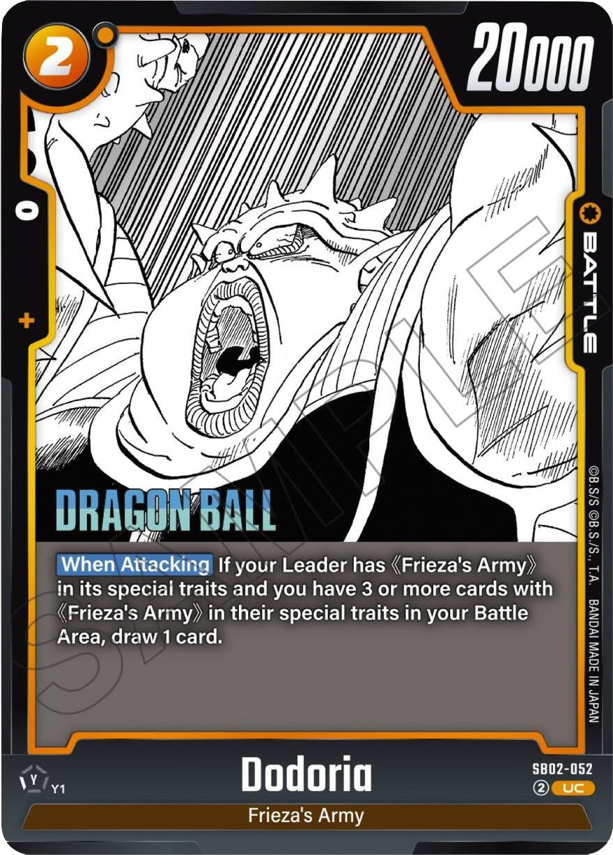 Image for Dodoria - Dragon Ball Super: Fusion World