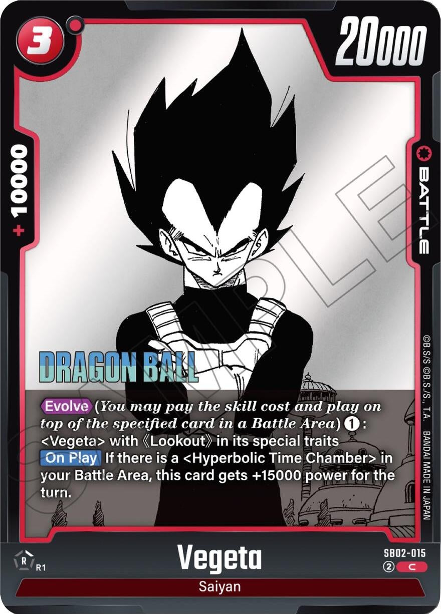 Image for Vegeta - SB02-015 - Dragon Ball Super: Fusion World