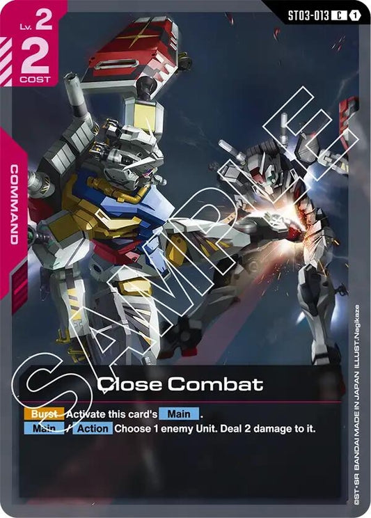 Image for Close Combat - Gundam Card Game