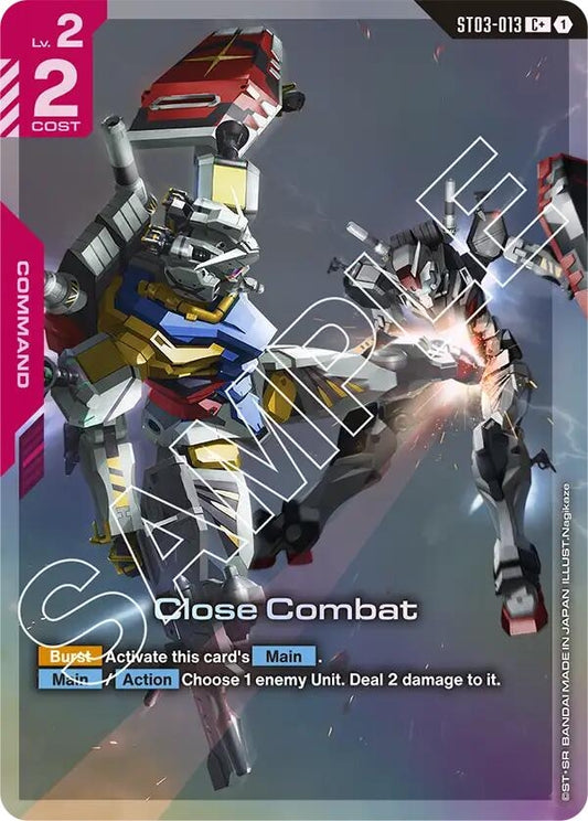 Image for Close Combat (C+) - Gundam Card Game