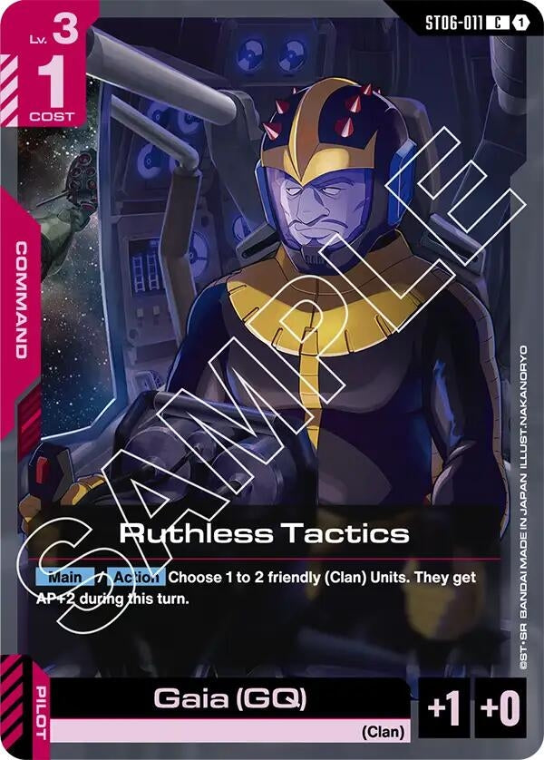 Image for Ruthless Tactics - Gundam Card Game