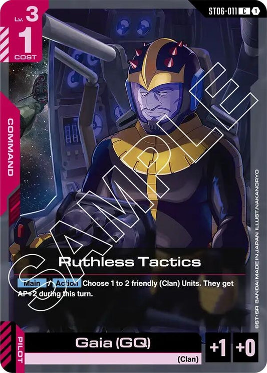 Image for Ruthless Tactics - Gundam Card Game