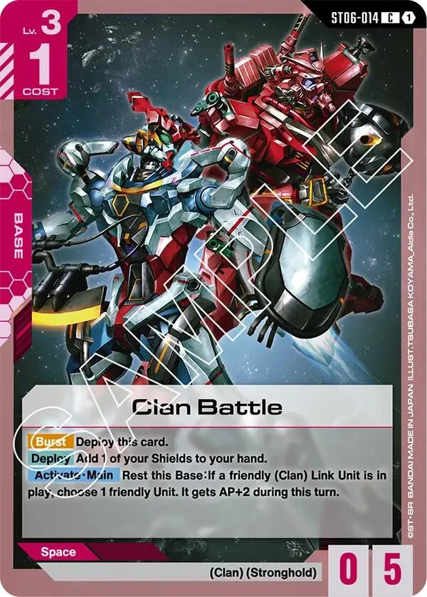 Image for Clan Battle - Gundam Card Game