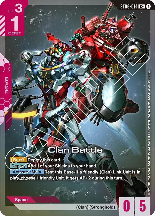 Image for Clan Battle (C+) - Gundam Card Game