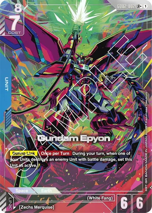 Image for Gundam Epyon (LR+) - Gundam Card Game