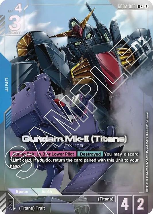 Image for Gundam Mk-II (Titans) (R+) - Gundam Card Game