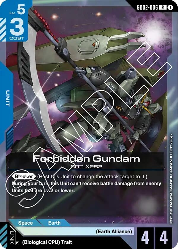 Image for Forbidden Gundam - Gundam Card Game