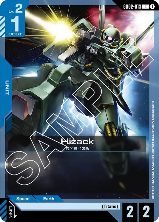 Image for Hizack - Gundam Card Game