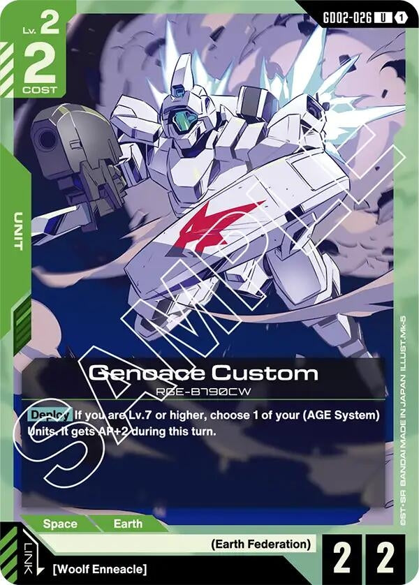 Image for Genoace Custom - Gundam Card Game