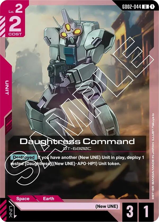 Image for Daughtress Command - Gundam Card Game
