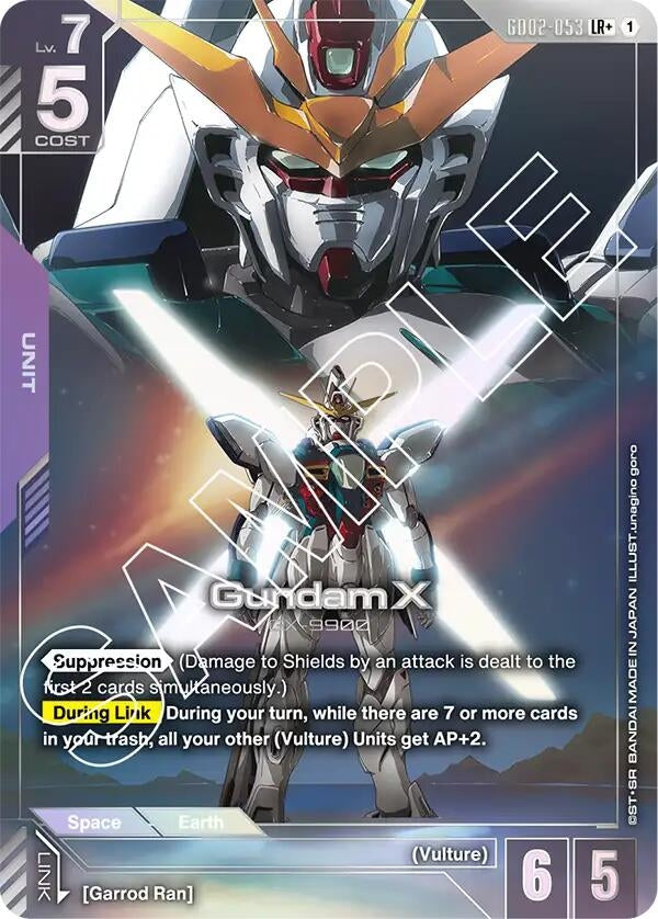 Image for Gundam X (LR+) - Gundam Card Game